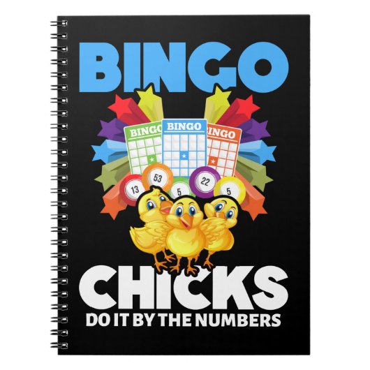 Carnet Drôle Bingo Femmes Joueuses de Bingo Filles (Devant)