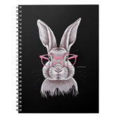 Carnet Drôle Bunny mignon Cadeaux de famille Pâques (Devant)