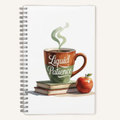 Carnet Drôle cadeau d'appréciation de l'enseignant - Pati (Recto)