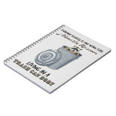 Carnet Drôle cadeau de maladie chronique, blague de malad (Côté gauche)