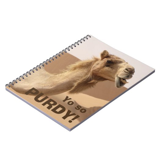 Carnet Drôle Camel Purdy Photo (Côté gauche)