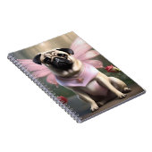 Carnet Drôle Carlin Fairy Princess, (Côté Droit)