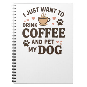Carnet Drôle chien amoureux Mug Chien Maman Chien Papa