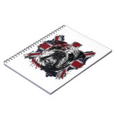 Carnet Drôle chien anglais (Côté gauche)