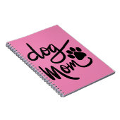 Carnet Drôle Chien Paw Chien Maman (Côté Droit)