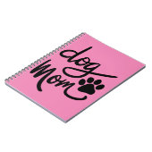 Carnet Drôle Chien Paw Chien Maman (Côté gauche)
