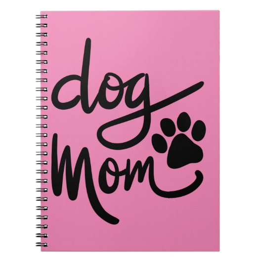 Carnet Drôle Chien Paw Chien Maman (Devant)