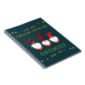 Carnet Drôle Chillin' avec mon jeu de Noël Gnomies | (Côté Droit)