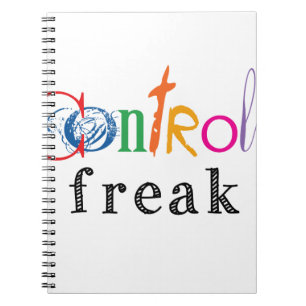 Carnet Drôle Contrôle Freak Cadeaux