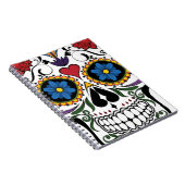 Carnet Drôle crâne floral (Côté Droit)
