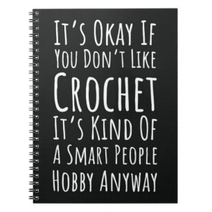 Carnet Drôle Crochet Cadeaux Pour Hommes Fils Crocheter
