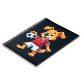 Carnet Drôle Dabbing Chien Russie Soccer Jersey Russe Foo (Côté gauche)