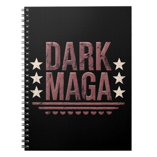 Carnet Drôle DARK MAGA 2024 (Devant)