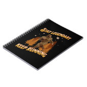 Carnet Drôle de motivation de course de Bigfoot (Côté gauche)