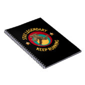 Carnet Drôle de motivation de course de Bigfoot (Côté Droit)