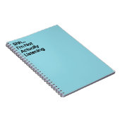 Carnet drôle de non-écoute (Côté Droit)