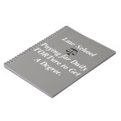 Carnet drôle d'école de droit (Côté gauche)