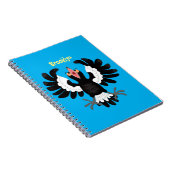 Carnet Drôle dessin animé de Magpie australienne (Côté Droit)