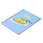 Carnet Drôle dessin animé linge de fer (Côté gauche)