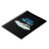 Carnet Drôle Devis nage nage nage cadeau nageur (Côté gauche)