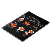 Carnet Drôle Écureuil Lover Cadeau femmes Équireauches (Côté gauche)