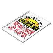 Carnet Drôle entraîneur de softball Vous n'avez pas besoi (Côté gauche)