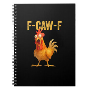 Carnet Drôle F-Caw-F Poulet F-Caw-F Poulet Minimal Clea