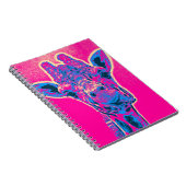 Carnet Drôle Giraffe Sticking out son langue (Côté Droit)