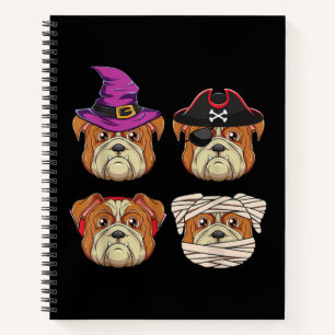 Carnet Drôle Halloween Chien-Chien - Costume d'Amoureux C
