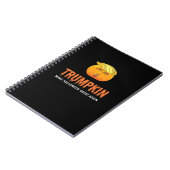 Carnet Drôle Halloween Trumpkin (Côté gauche)