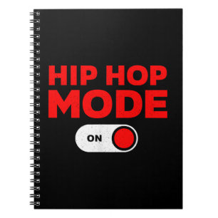 Carnet Drôle Hip hop Design pour hommes femmes 90s Hip ho