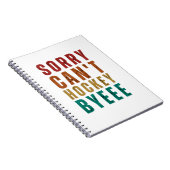 Carnet Drôle Hockey (Côté Droit)