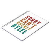 Carnet Drôle Hockey (Côté gauche)