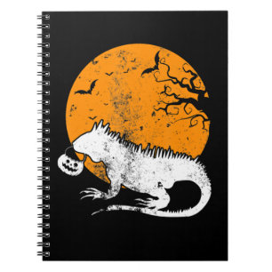 Carnet Drôle Iguana Citrouille Costume Halloween Hommes F