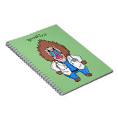 Carnet Drôle manuel dessin d'un médecin (Côté Droit)