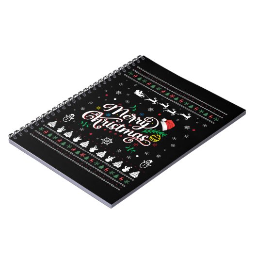 Carnet Drôle Mauvais Joyeux Noël (Côté gauche)