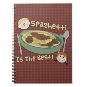 Carnet Drôle Meilleur Spaghetti Amusant Vintage Bande Des