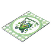 Carnet Drôle mignon sucré comme chatons Pickleball (Côté gauche)