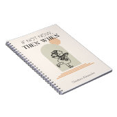 Carnet Drôle Motivation personnalisée (Côté Droit)