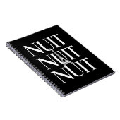 Carnet Drôle Nuit Nuit (Côté Droit)