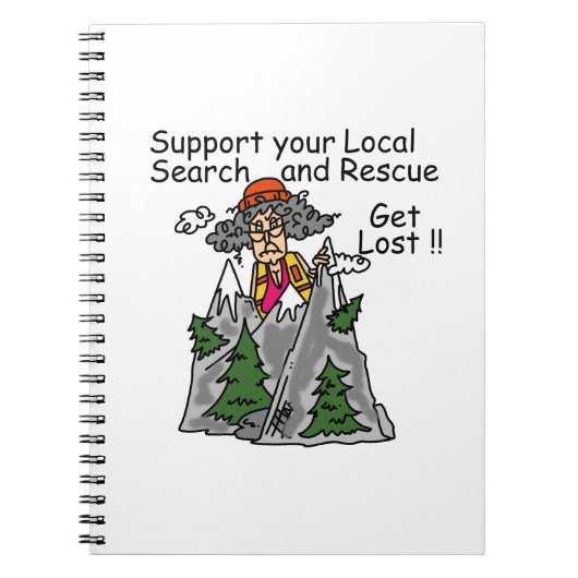 Carnet Drôle obtenez perdu (Devant)