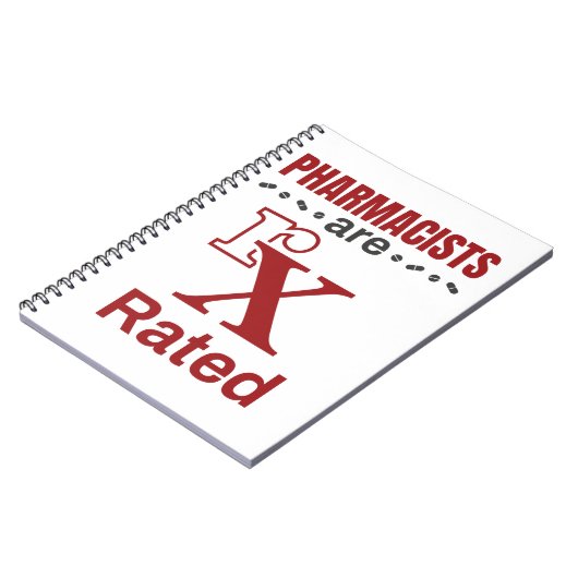 Carnet Drôle Pharmaciens Les pharmaciens sont classés rX (Côté gauche)