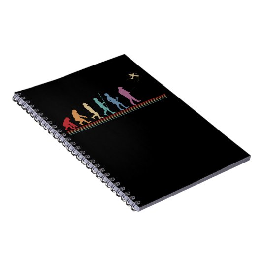 Carnet Drôle pilote d'évolution d'aéronef RC (Côté Droit)