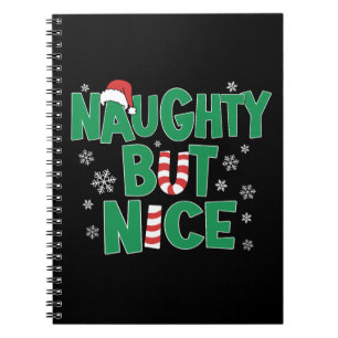 Carnet Drôle plaisanterie Noël Humour Naughty Mais Nice