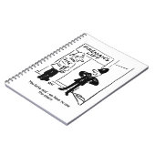 Carnet Drôle pompier et dessin de policier (Côté gauche)