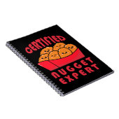 Carnet Drôle Poulet Nugget Expert Nug Life (Côté Droit)