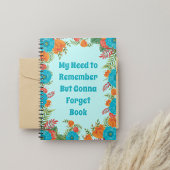 Carnet drôle pour les gens oublieux Cadeau pour el