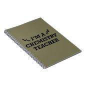 Carnet Drôle professeurs de chimie citations (Côté Droit)