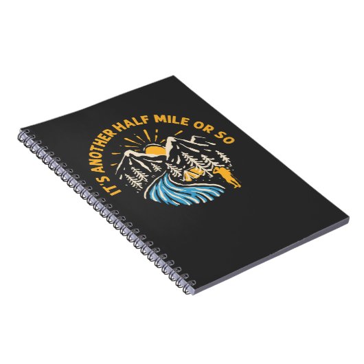 Carnet Drôle Randonnée Citation Sarcastique extérieur Hum (Côté Droit)