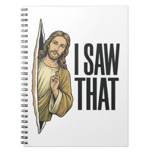 Carnet Drôle Religieux J'ai Vu Ça Vintage